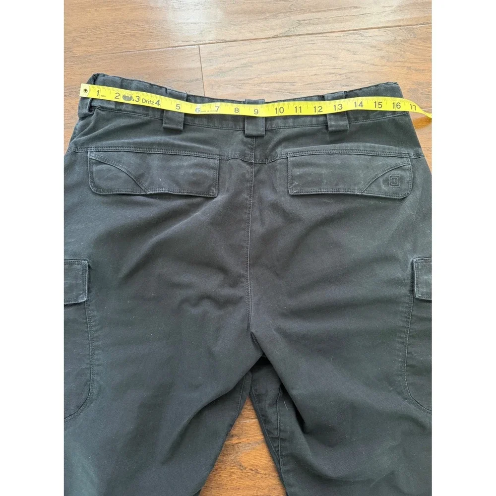 5.11 Tactical Stryke Cargo Pants Mens 34x32 Black Ripstop Flex-Tac 74369